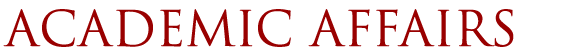 Academic Affairs