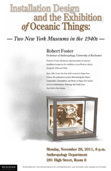 Exhibit of Oceanic Things Poster