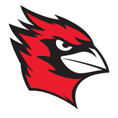 athletics red cardinal head only