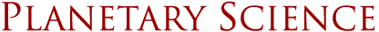 Planetary Science