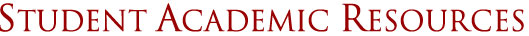 Student Academic Resources Network