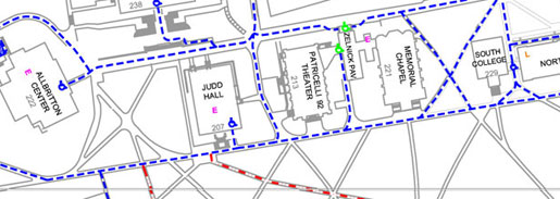 Accessibility Map of Campus