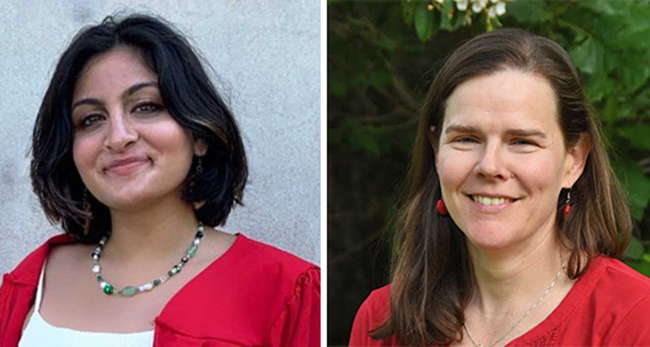 Sanya Bery ’21 and Professor Mary Alice Haddad spoke at the United Nations Innovate 4 Cities Conference Oct. 14.