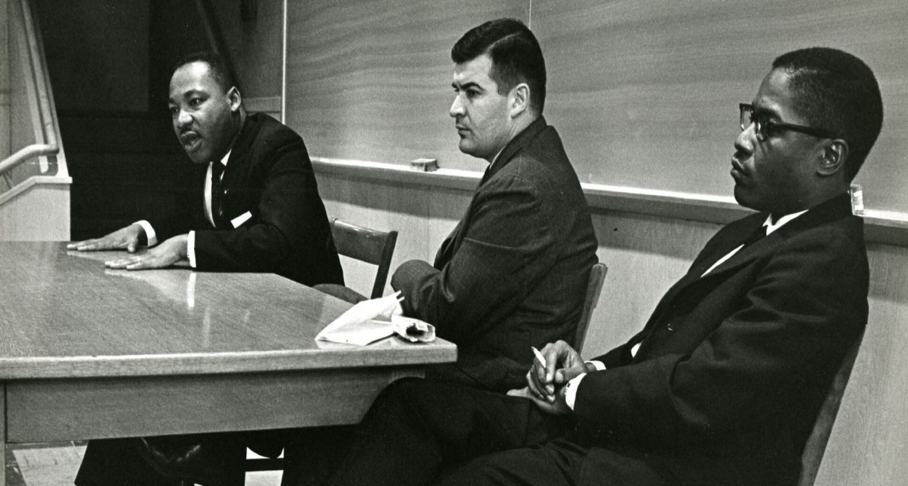 Thousands of Wesleyan students and Middletown residents saw Dr. Martin Luther King Jr. Hon. ’64 speak during each of his four visits to campus.