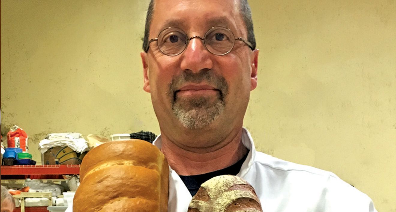 In his new book, “Sourdough Culture,” Eric Pallant ’80 takes an interdisciplinary look at the history of sourdough and its impact on our culture. Photo courtesy Eric Pallant.