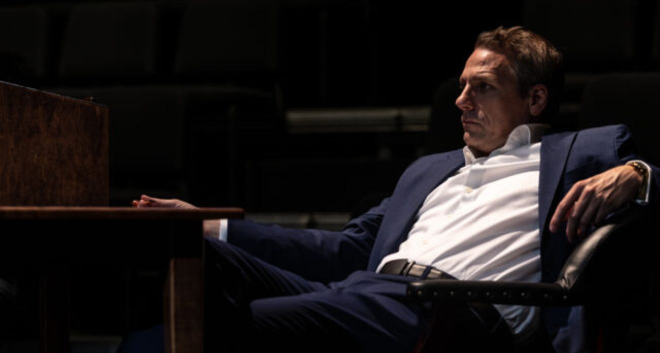 Ben Jalosa Williams as William F. Buckley Jr. (Photo by Maria Baranova)