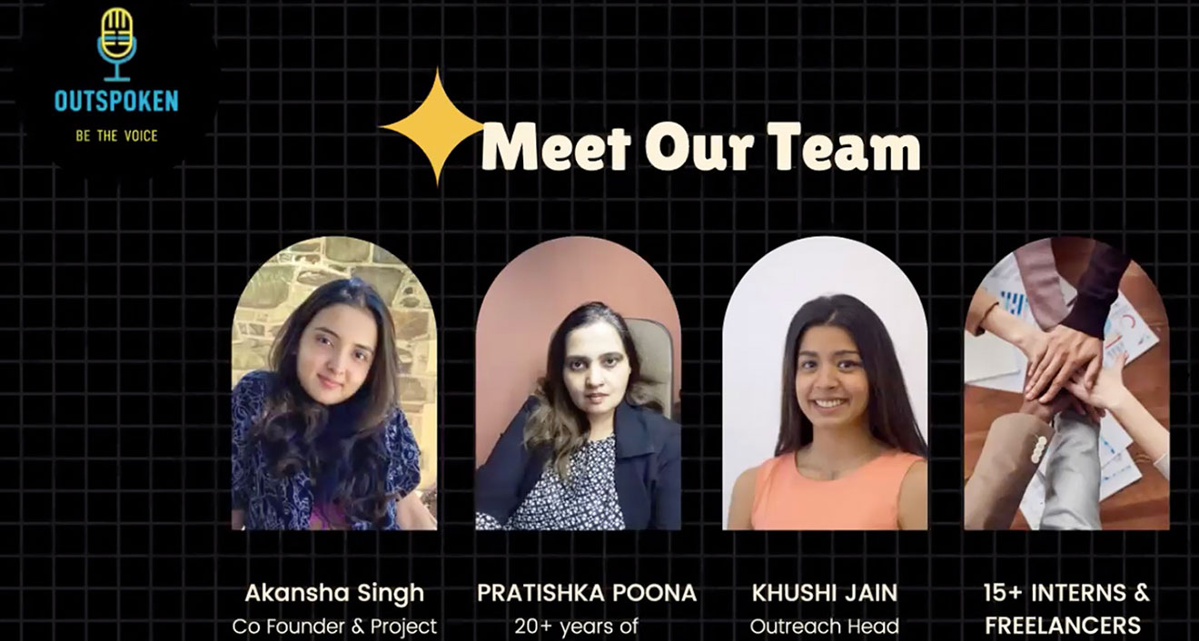 Outspoken, which was co-founded by Akansha Singh ’23, addresses illiteracy for girls and women in rural India with an online platform. Outspoken was one of three groups to receive 2022 seed grants from the Patricelli Center for Social Entrepreneurship.