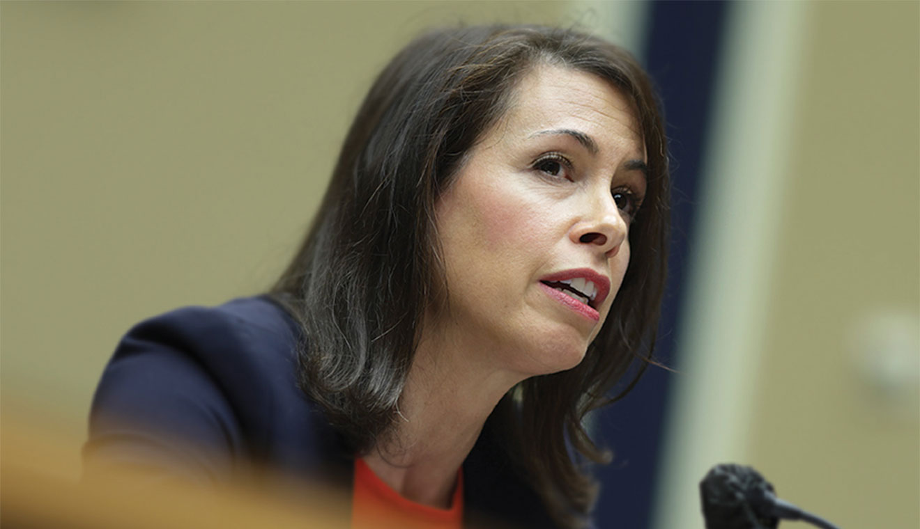 Jessica Rosenworcel ’93. Photo by Kevin Dietsch/Getty Images.