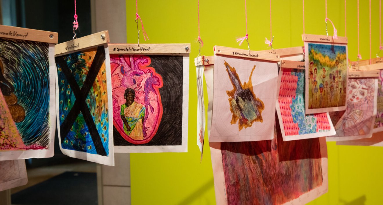 Kinetic Visualities Art Exhibition. Photo by Sandy Aldieri.