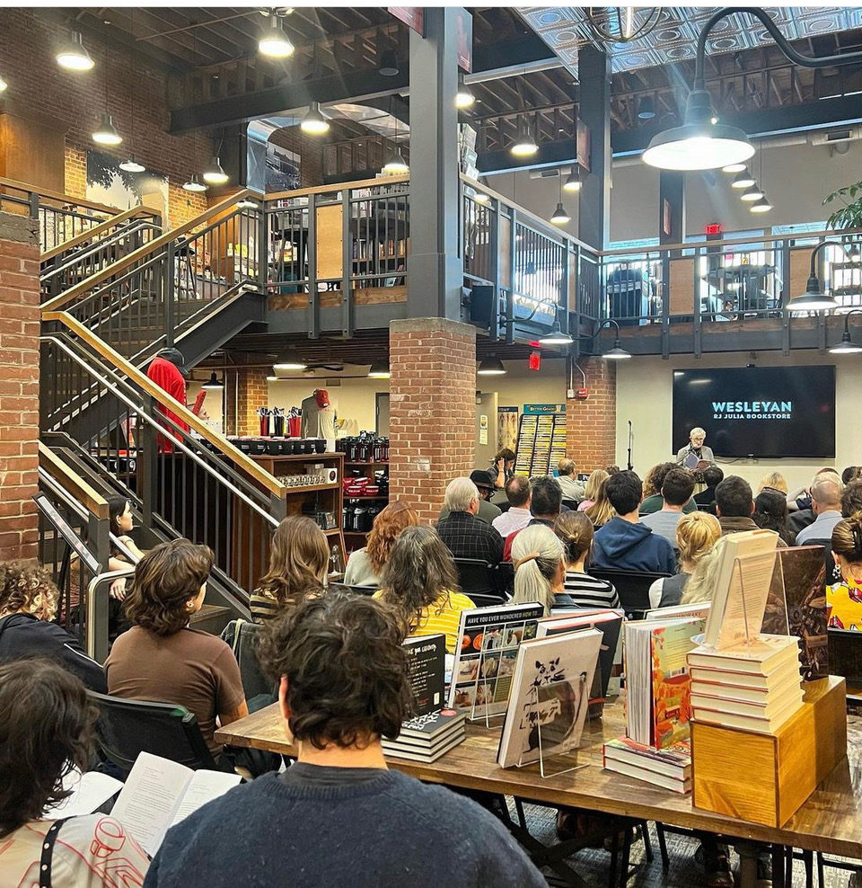 On Thursday, September 29, Wesleyan RJ Julia Bookstore hosted a launch event for the Route 9 Anthology, giving contributors a chance to read their work aloud to the community.