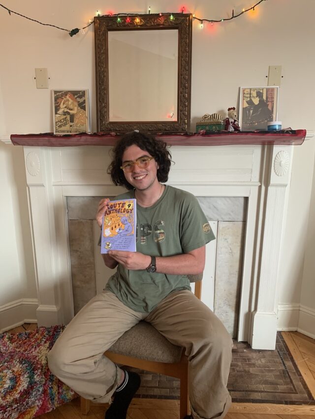 Oliver Egger ’23 is the founder of the Route 9 Collective writing community.