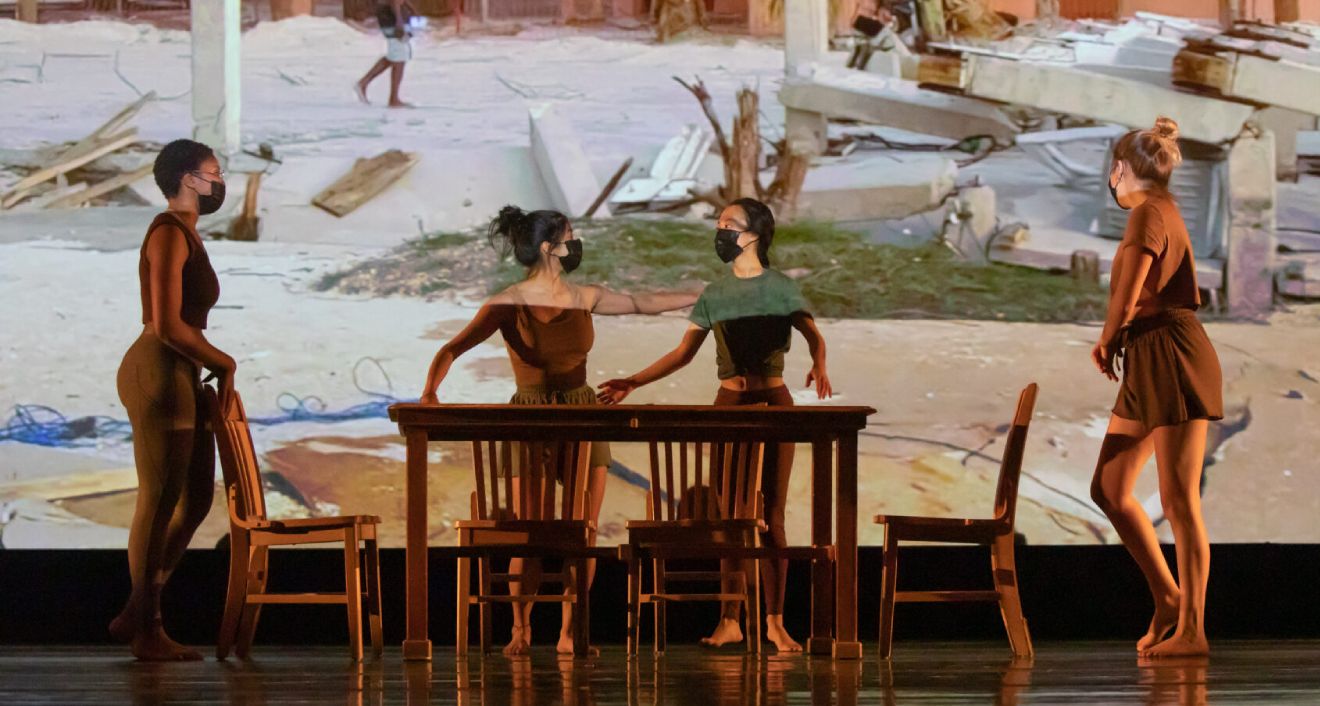 “Calamity” by Bailee Gull ’24.Photos by Sandy Aldieri of Perceptions Photography. Images courtesy of Wesleyan University’s Center for the Arts.