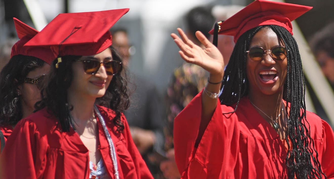 Members of the Class of 2020 returned to campus June 3-5 to celebrate with an in-person Commencement and weekend of celebration. (Photo by Olivia Drake)