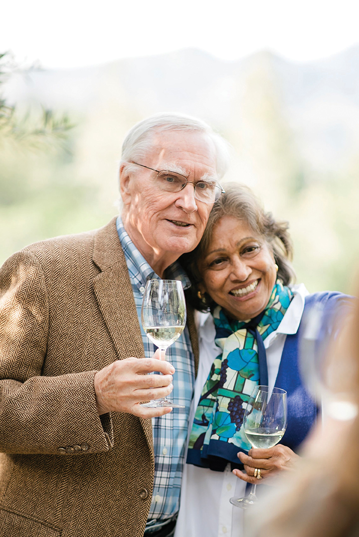 Long-time supporters of the arts, education, and the environment, the Baileys recently expanded their historical interest in French wines through co-ownership of Knights Bridge winery in Northern California, where the grapes are farmed using sustainable agricultural practices.