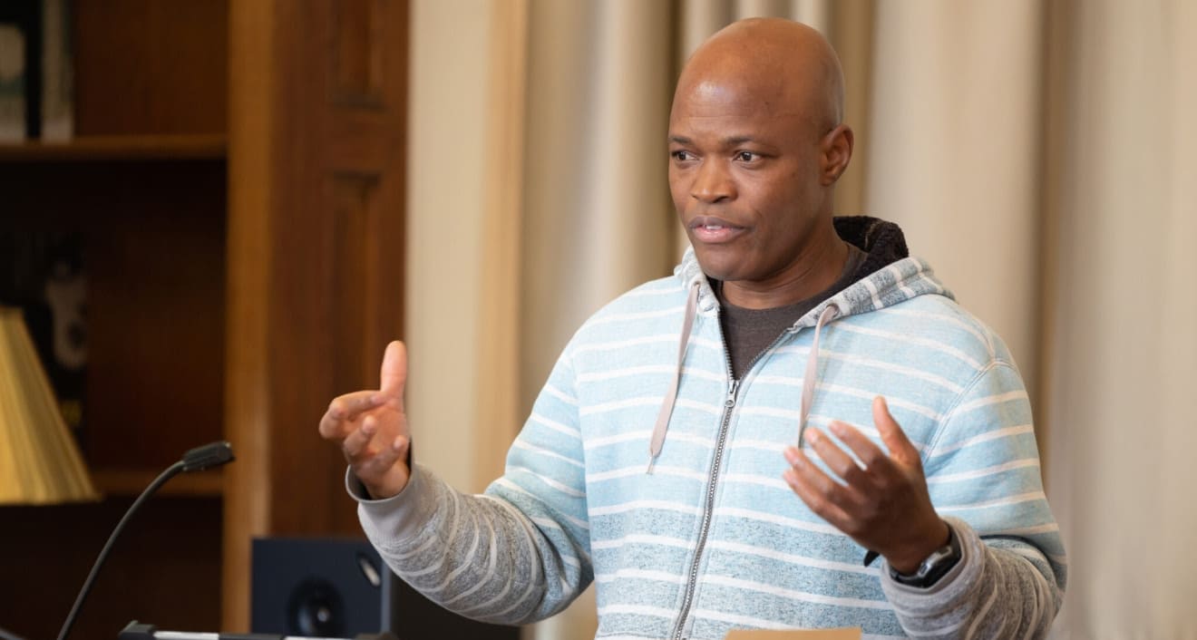 Faculty Fellow Iddi Saaka. Photo by Sandy Aldieri of Perceptions Photography.