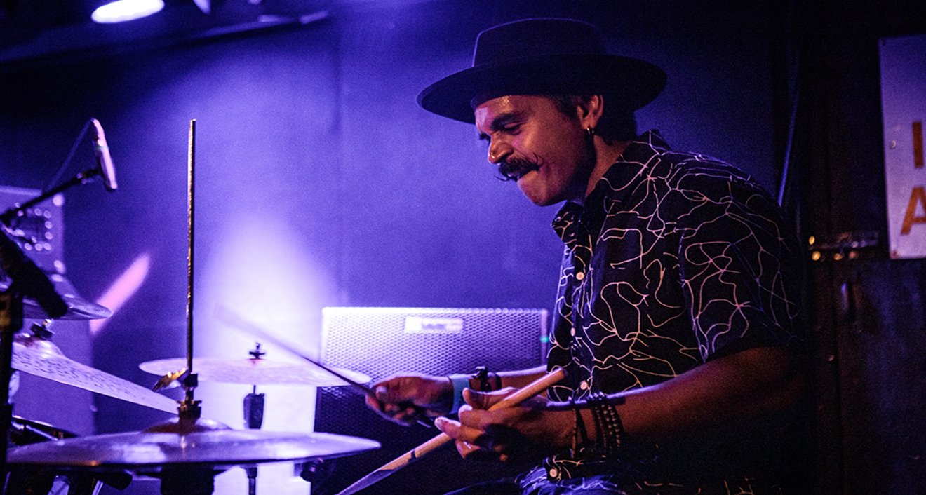 Sunny Jain’s Wild Wild East at the Mercury Lounge on January 10, 2019 for Winter Jazzfest. Photo by Sachyn Mital.