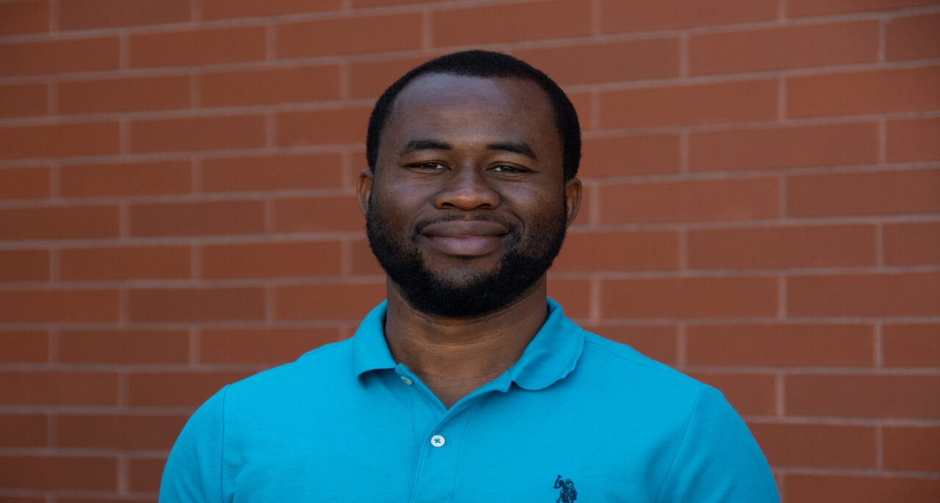 Distinguished Writer in Residence Chigozie Obioma.