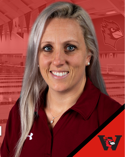 Adjunct Assistant Professor of Physical Education and Head Coach of Swimming and Diving Vanessa Williamson.