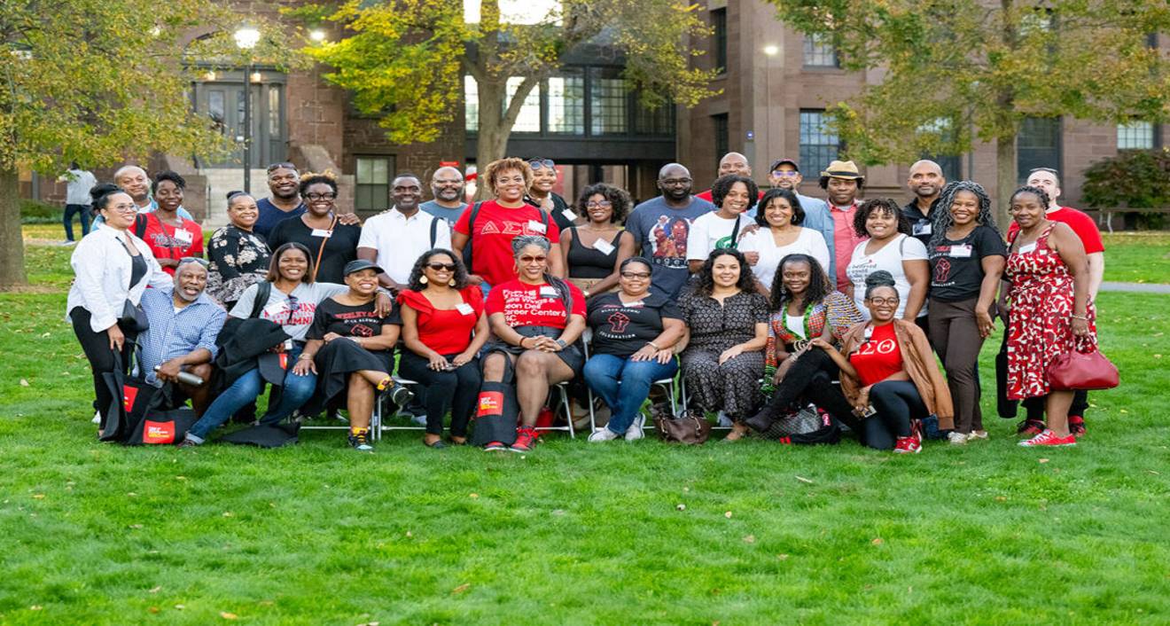 Homecoming + Family Weekend 2023 hosted several Black alumni celebrations. Photo by John Hassett.