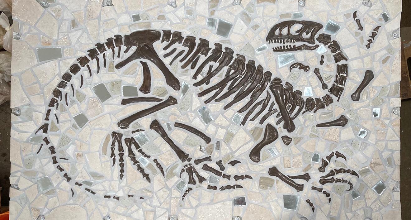 Anchisaurus by Kate Ten Eyck