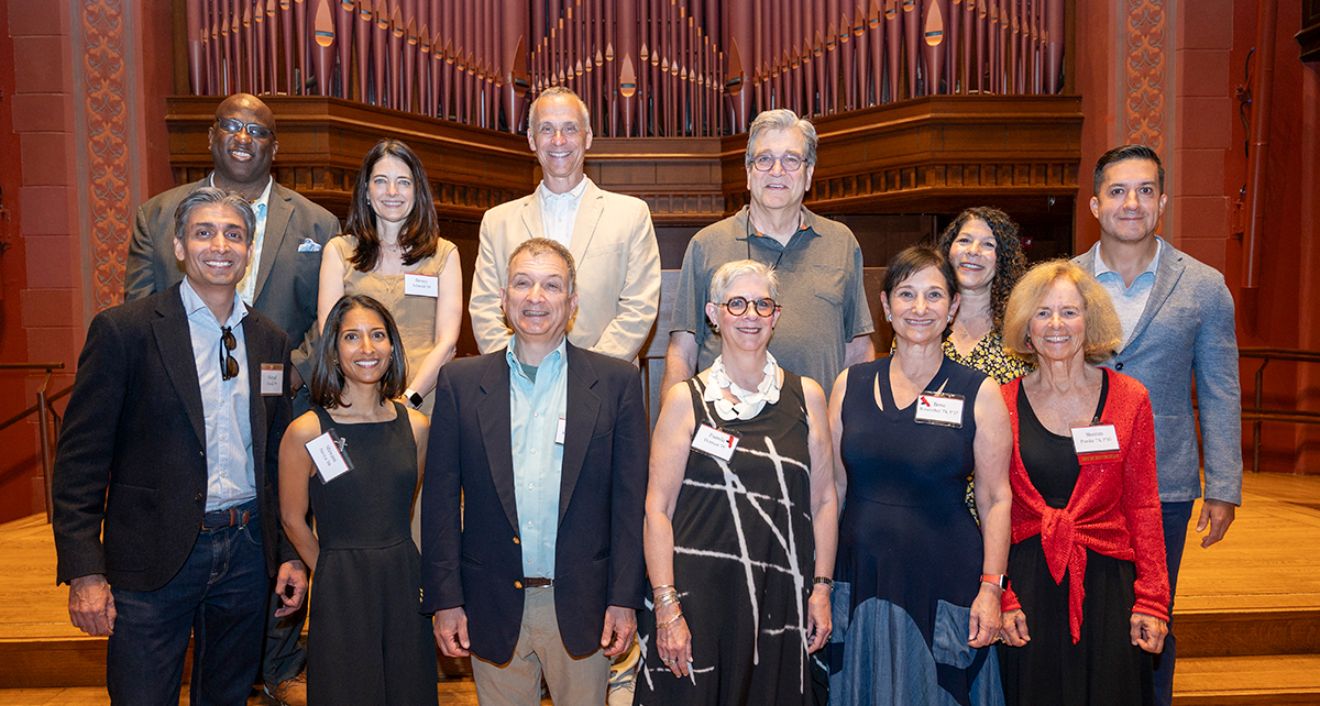 The alumni honored at the Alumni Association Annual Assembly. (Photo by Jonathan Olsen)