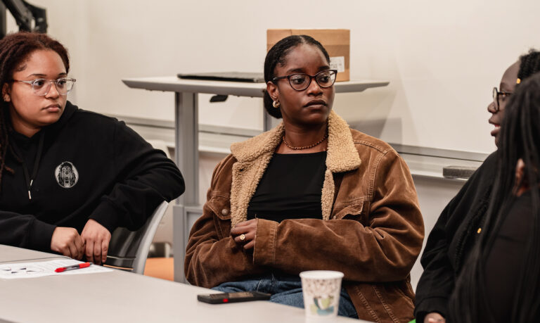 Residential Life student leaders in the “Let’s Talk” class learn and practice the art of engaging in difficult dialogues.