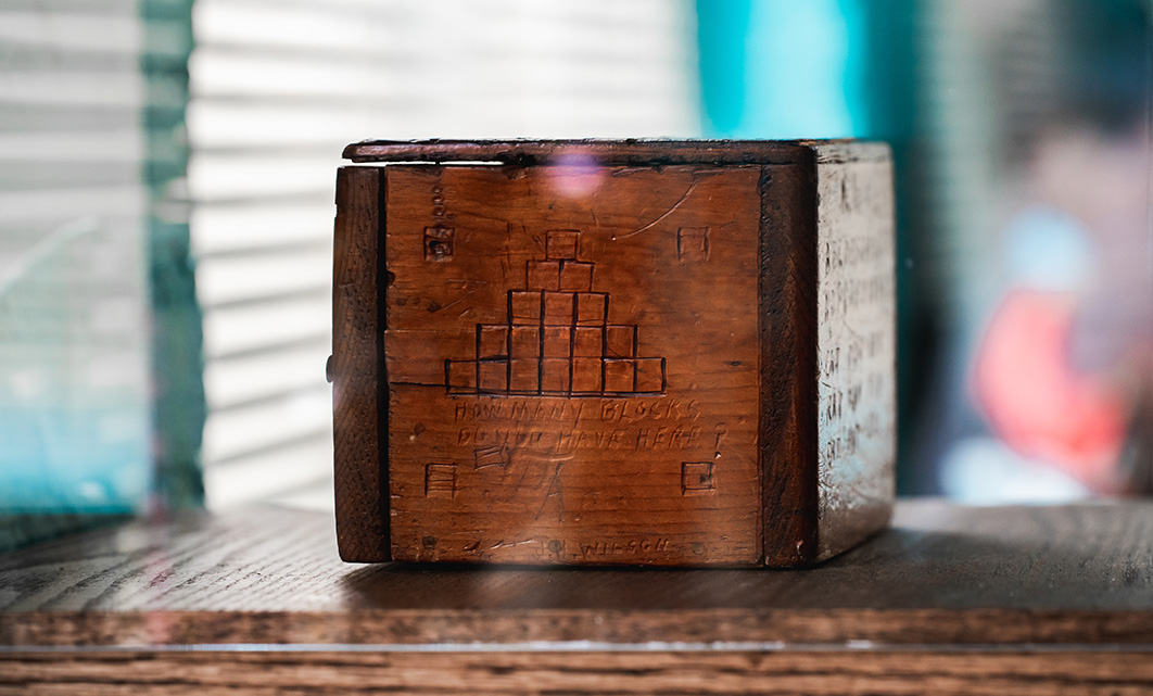 wooden box