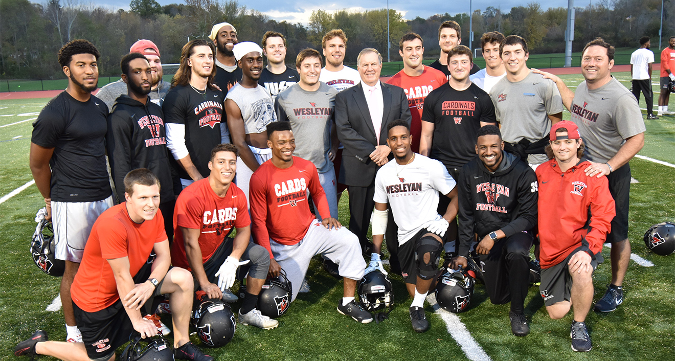 Bill Belichick at Wesleyan