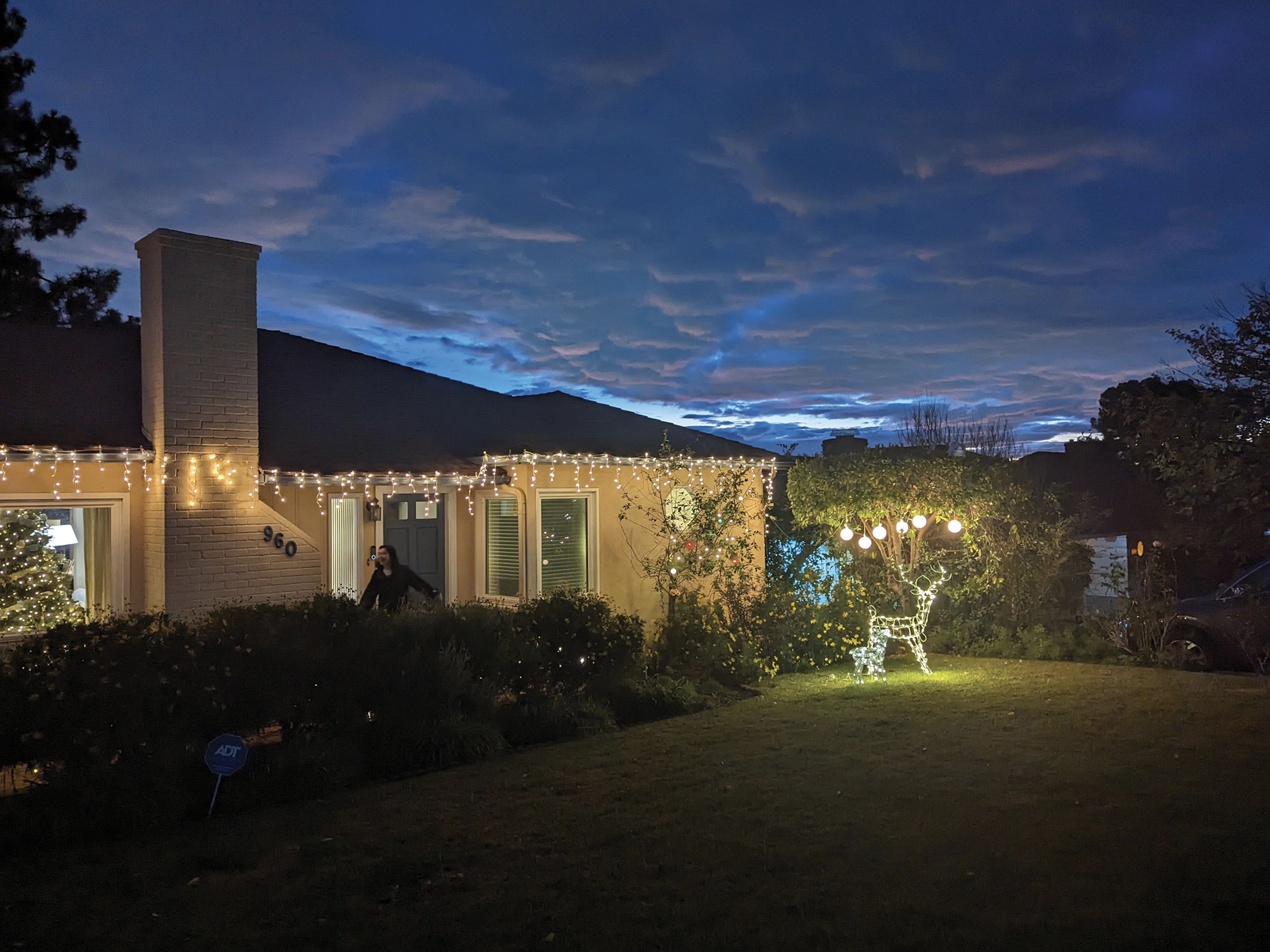 Image of LA home before fire