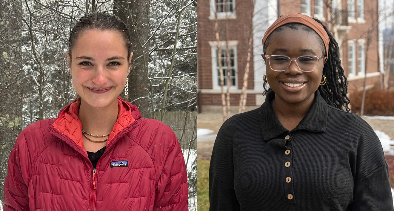 Two students recognized with national awards