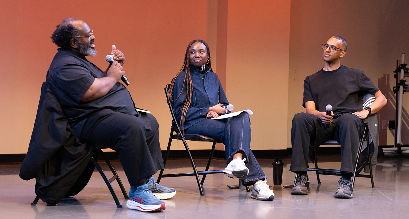 Darius Jones, Kiara Benn, and Jonathan González