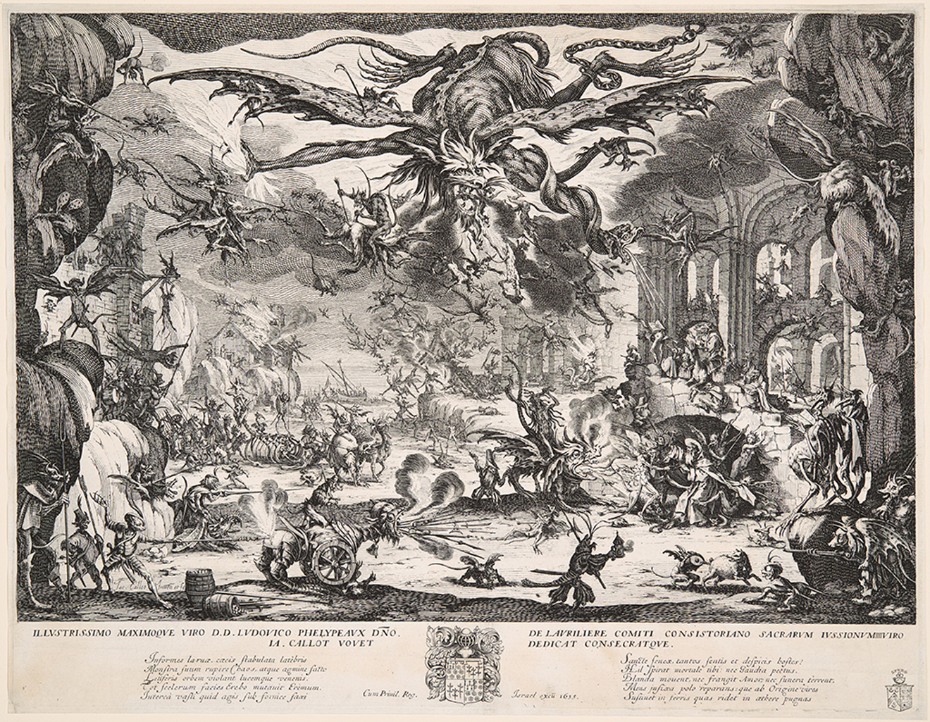 Jacques Callot, “The Temptation of St. Anthony.”
