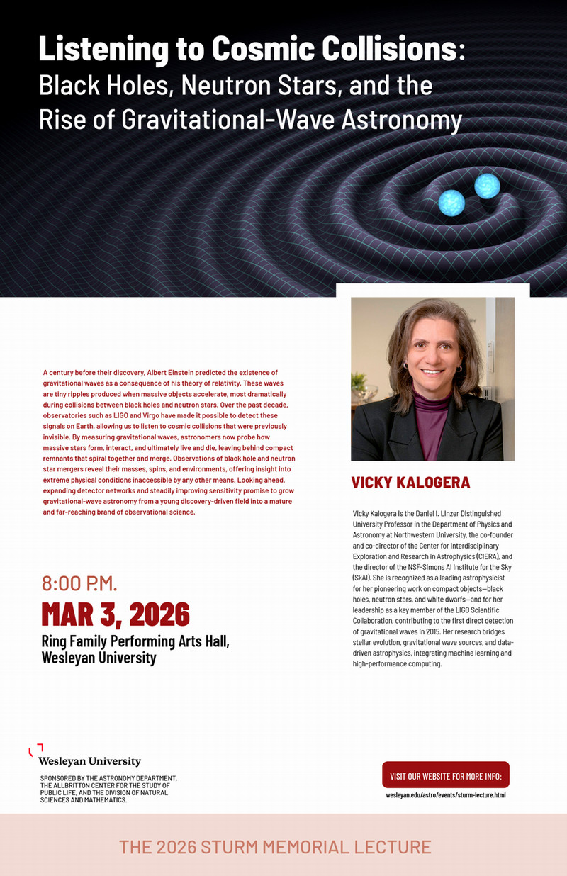 Sturm Lecture Poster