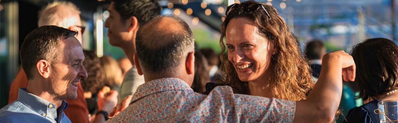 South College and fall trees