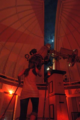 Inside Van Vleck Observatory