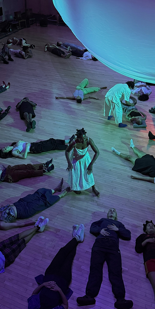 people performing a dance