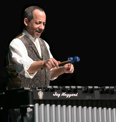 Man playing vibraphone