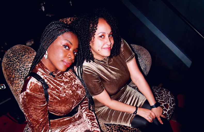 Melanie Charles and Yunie Mojica of Make Jazz Trill Again.