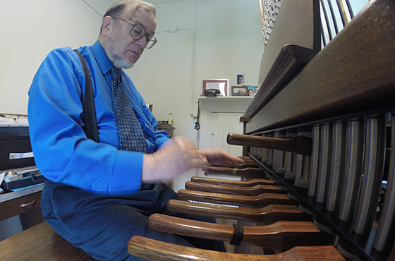 Organist and Carillonneur George Matthew Jr.
