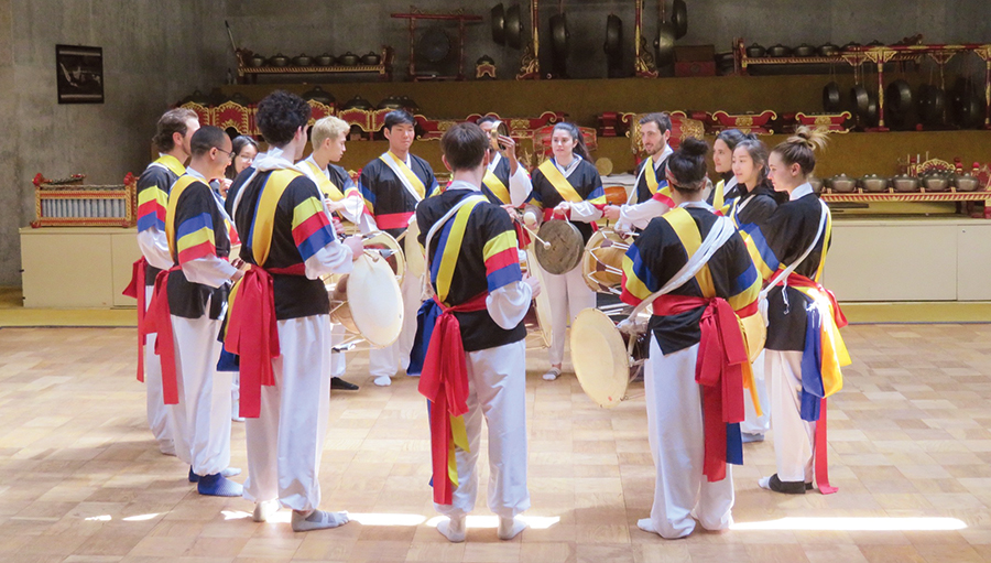 Korean Drumming and Creative Music Ensemble