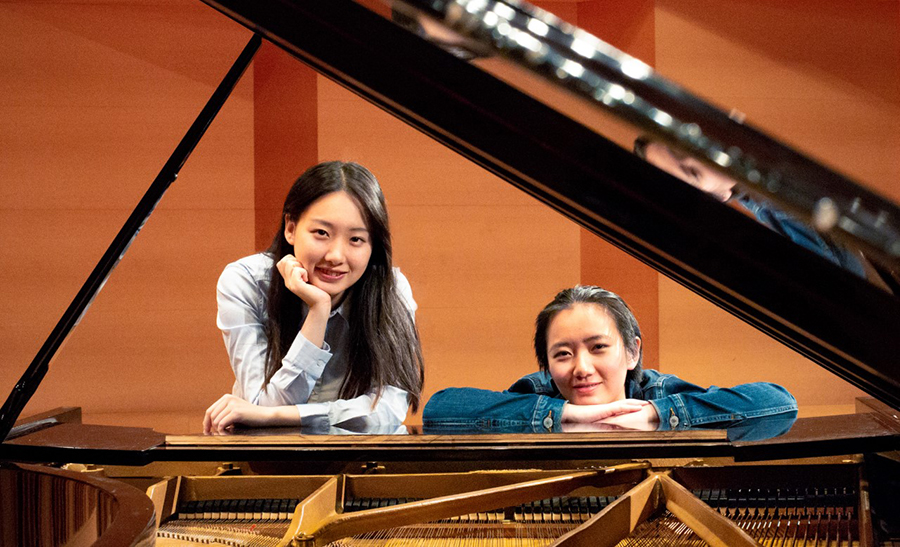 Ari Liu '20 and Yujie Cai '20