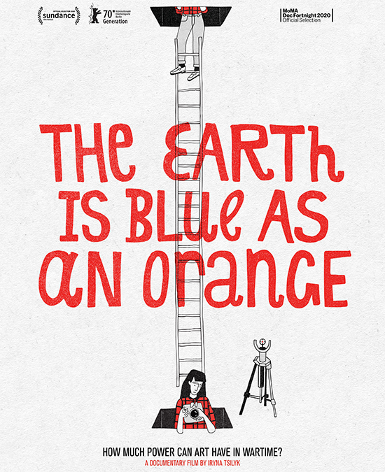 The Earth Is Blue as an Orange poster