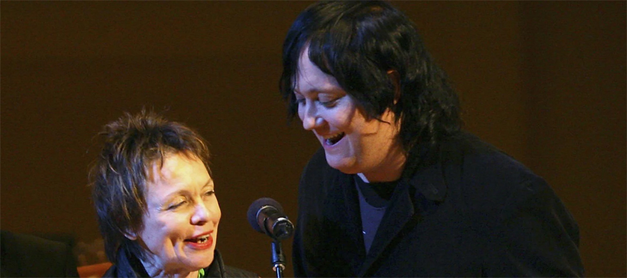 Anohni and Laurie Anderson