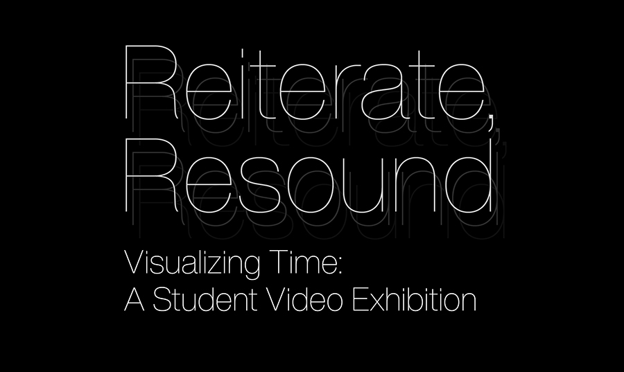 Reiterate, Resound title graphic