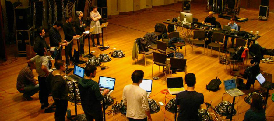 Toneburst Laptop and Electronic Arts Ensemble