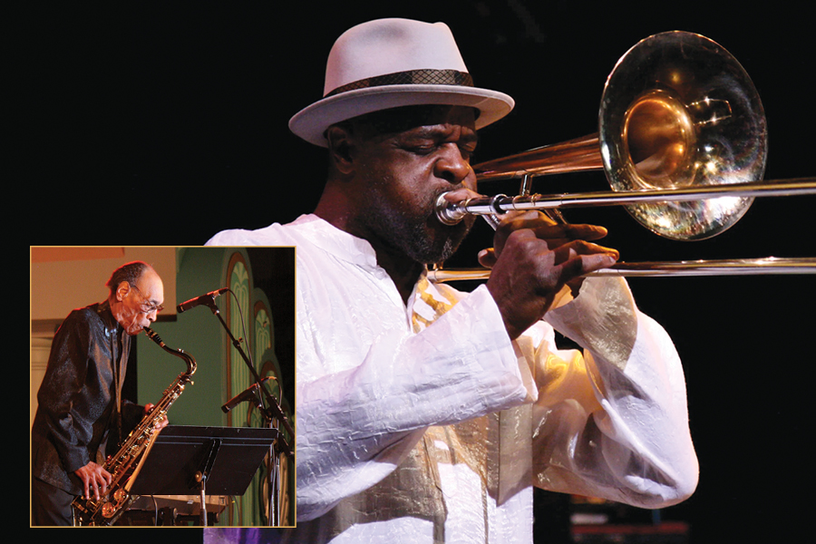 Craig Harris and Sam Rivers