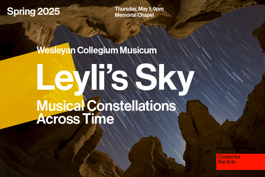 Night sky in canyon