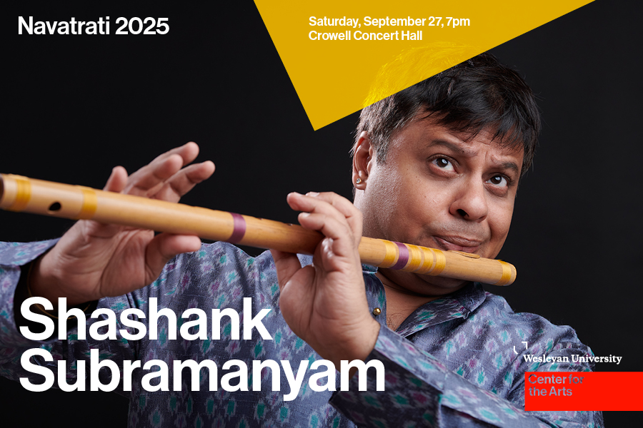 Shashank Subramanyam playing flute