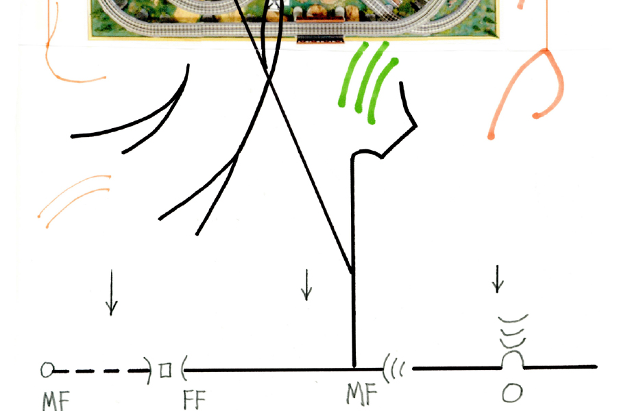 Music score notation