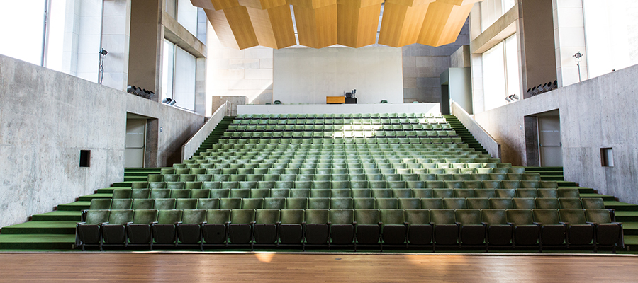 Crowell Concert Hall from stage